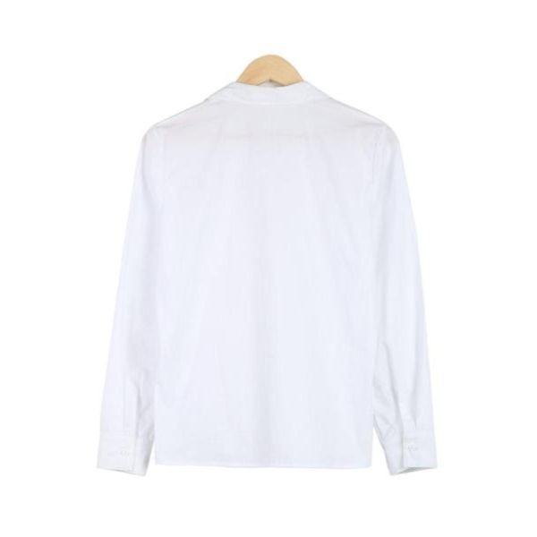 Classy White Long Sleeve Shirt